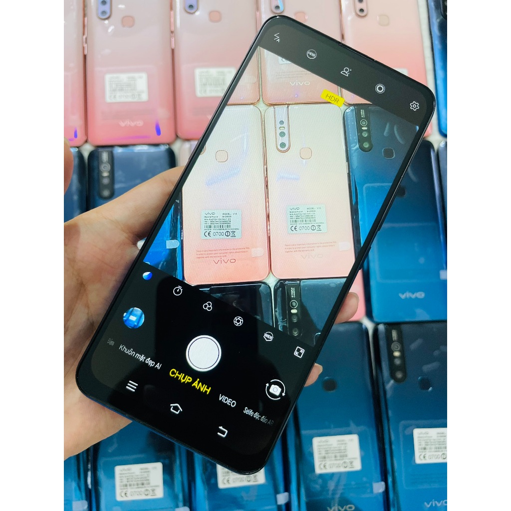 [Chính hãng] Điện thoại Vivo V15 6GB/128GB nguyên zin đẹp keng Full chức năng kèm ốp lưng, cường lực BH 06 tháng