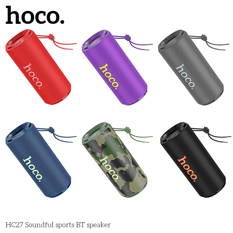 Loa bluetooth Hoco HC27 dòng 2 loa, hỗ trợ không dây V5.4, thẻ nhớ TF ...