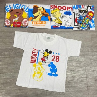 [CHẤT ĐẸP] Áo Thun Cotton Tay Ngắn Cho Bé (6-65kg) [Combo 5 cái]