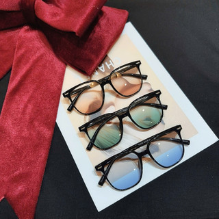 Gọng kính má hồng tỷ tỷ cute trong suốt, nhựa dẻo - Bự Store