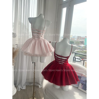 [HAN’S STORE]VÁY CORSET PHỐI REN LƯNG NƠ TÙNG XOÈ CỰC XINH SẴN MÚT NGỰC VÀ GỌNG ĐỊNH FORM(ẢNH THẬT)