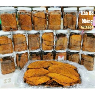 keo-Khô bò miếng to loại 1,siêu ngon,tặng kèm tương ớt..