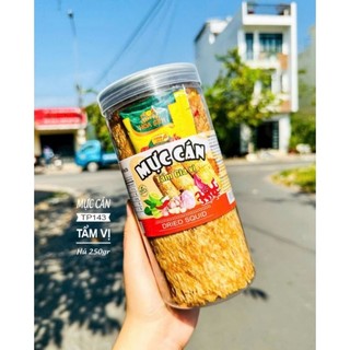 250gr Mực cán tẩm gia vị ,loại 1,thơm ngon,giá tốt.