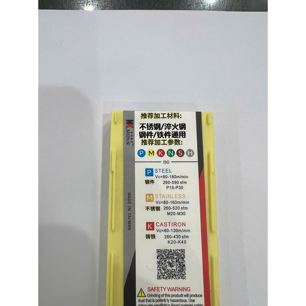 Chip tiện T16 xẻ rãnh hàng ĐÀI LOAN chất lượng cao.Chuyên tiện thép, inox, thép cứng, thép sau nhiệt