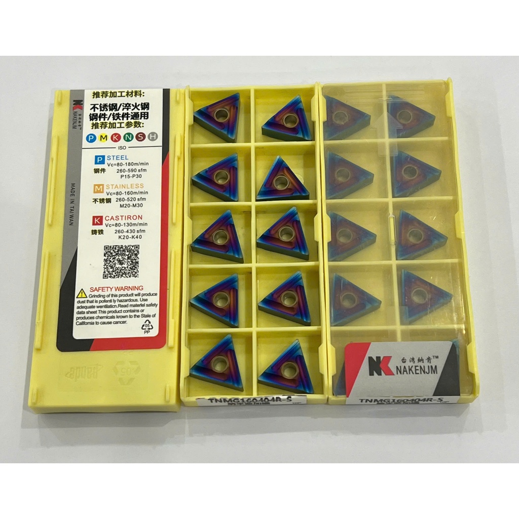 Chip tiện T16 xẻ rãnh hàng ĐÀI LOAN chất lượng cao.Chuyên tiện thép, inox, thép cứng, thép sau nhiệt