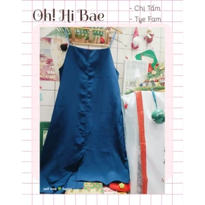 Đầm 2 dây dáng suông, đầm yếm (sẵn)