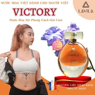Nước Hoa Nữ Phong Cách Gợi Cảm Lavila VICTORY (60ml) Chính Hãng + Tặng 01 Chai Mini 20ml