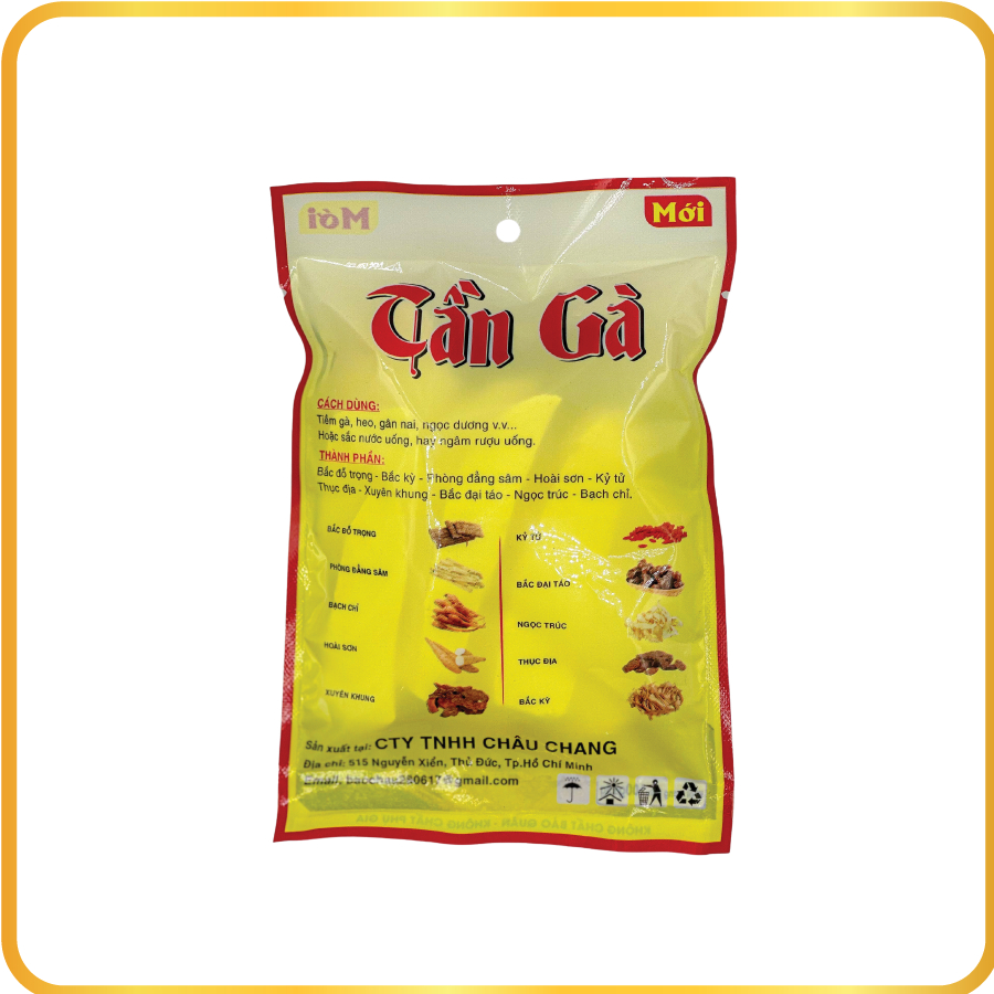 Tần gà/tiềm gà Bảo Châu 11 vị gia vị tần gà tiện lợi 100g
