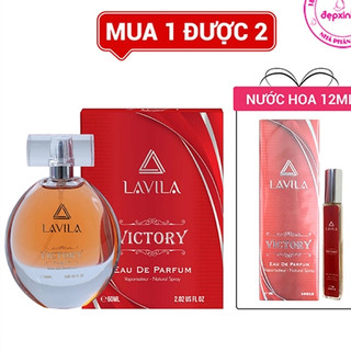 Nước Hoa Nữ Phong Cách Gợi Cảm Lavila VICTORY (60ml) Chính Hãng + Tặng 01 Chai Mini 20ml