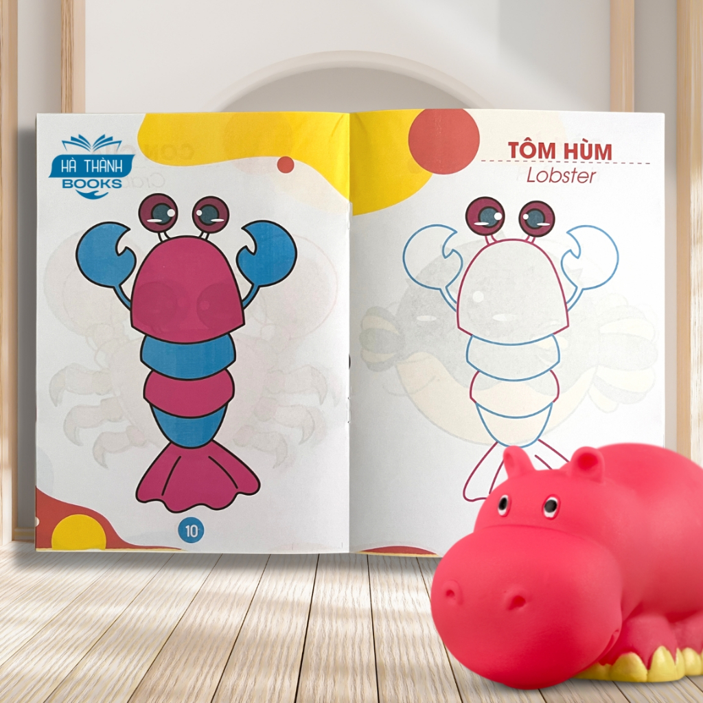 Sách - Bộ 20 Cuốn Tô Màu, Tô Hình Cho Bé 3 - 6 Tuổi (TẶNG MÀU CHÍNH HÃNG)