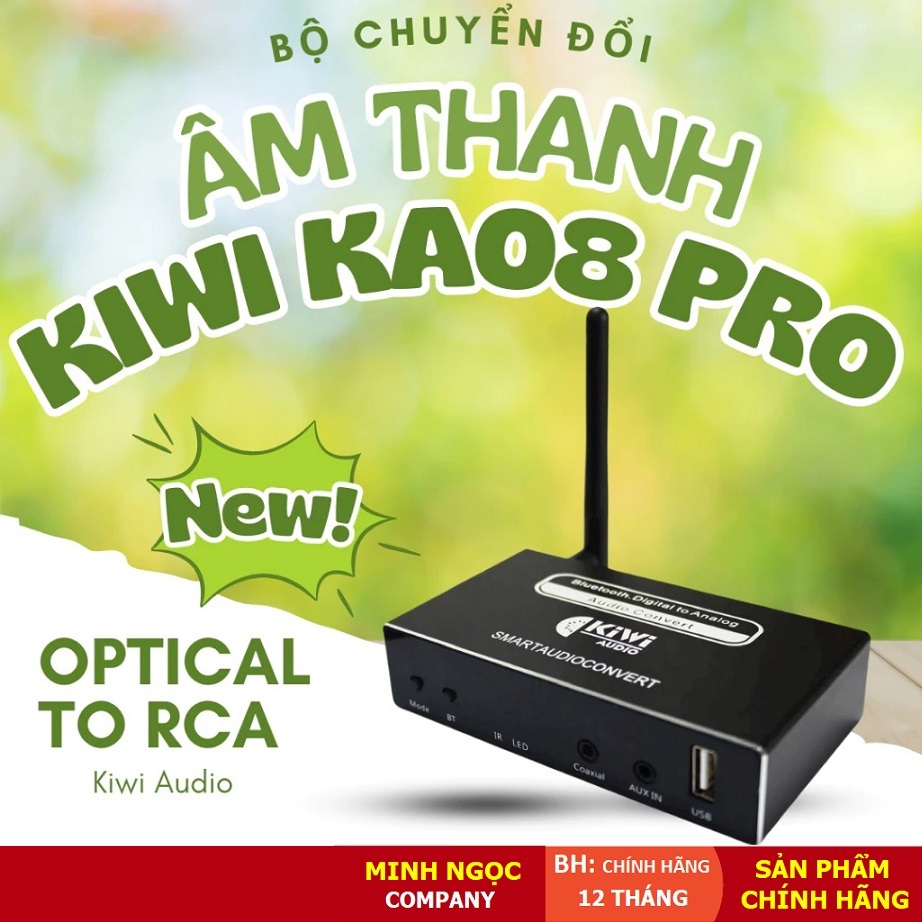 Kiwi KA08 PRO Bluetooth Bộ chuyển đổi Âm Thanh kỹ thuật số Optical ...