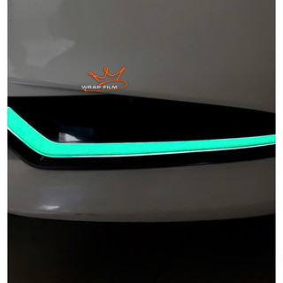 Decal dán đổi màu đèn demi Mazda 3 ( 2 bên), decal trang trí mặt calang Mazda