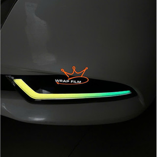 Decal dán đổi màu đèn demi Mazda 3 ( 2 bên), decal trang trí mặt calang Mazda