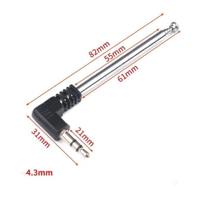 Anten chuyên FM ăng-ten kéo rút nhận tín hiệu đài radio cho điện thoại có cổng tai nghe 3.5mm