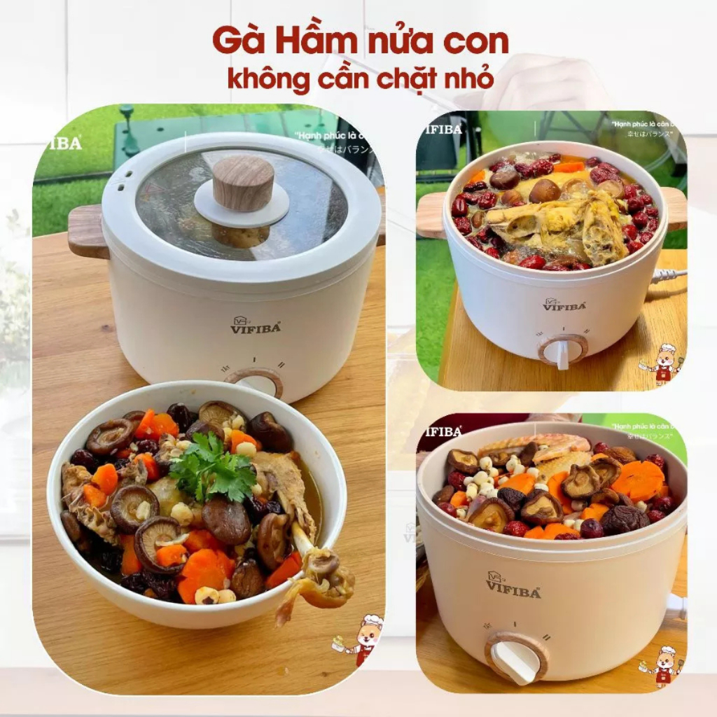 Ảnh Combo Tiện Ích 1 Máy Ép Trái Cây 120W, 1 Nồi Lẩu Điện Siêu Tốc  Công Suất 1000W 3