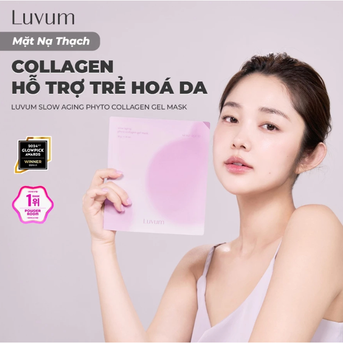 Mặt Nạ Thạch Luvum Collagen Phyto Gel Mask Chống Lão Hoá & Làm Mờ Nếp Nhăn  33g Hàn Quốc | Shopee Việt Nam
