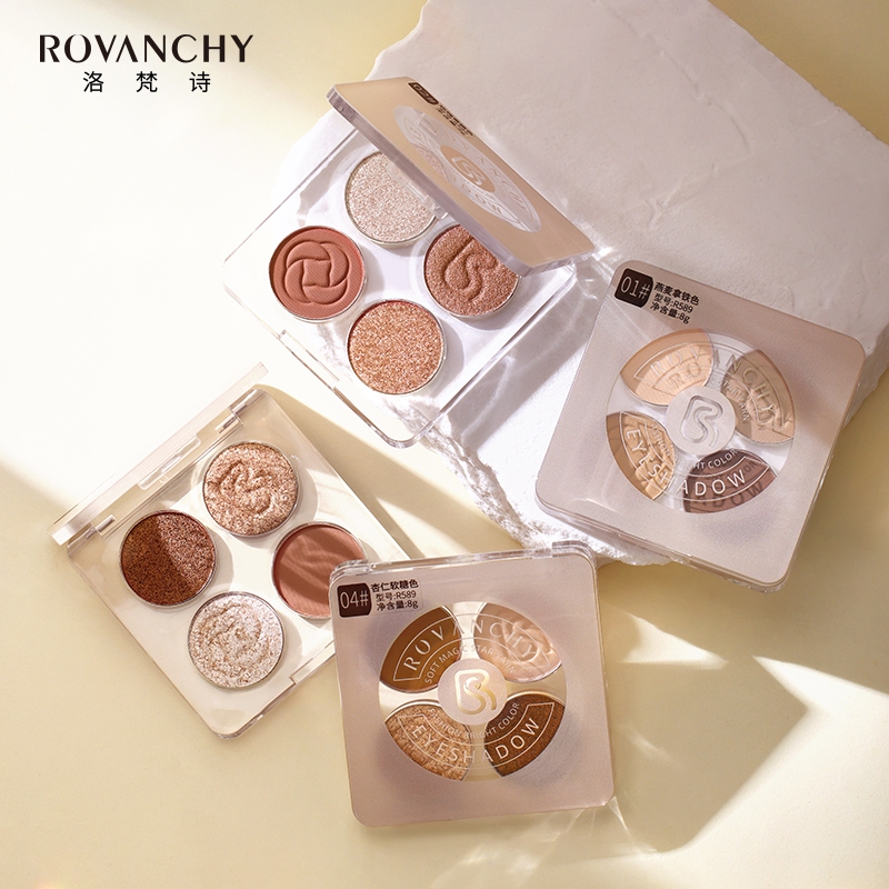 Phấn mắt bốn màu sang trọng Xingsha R589 ROVANCHY