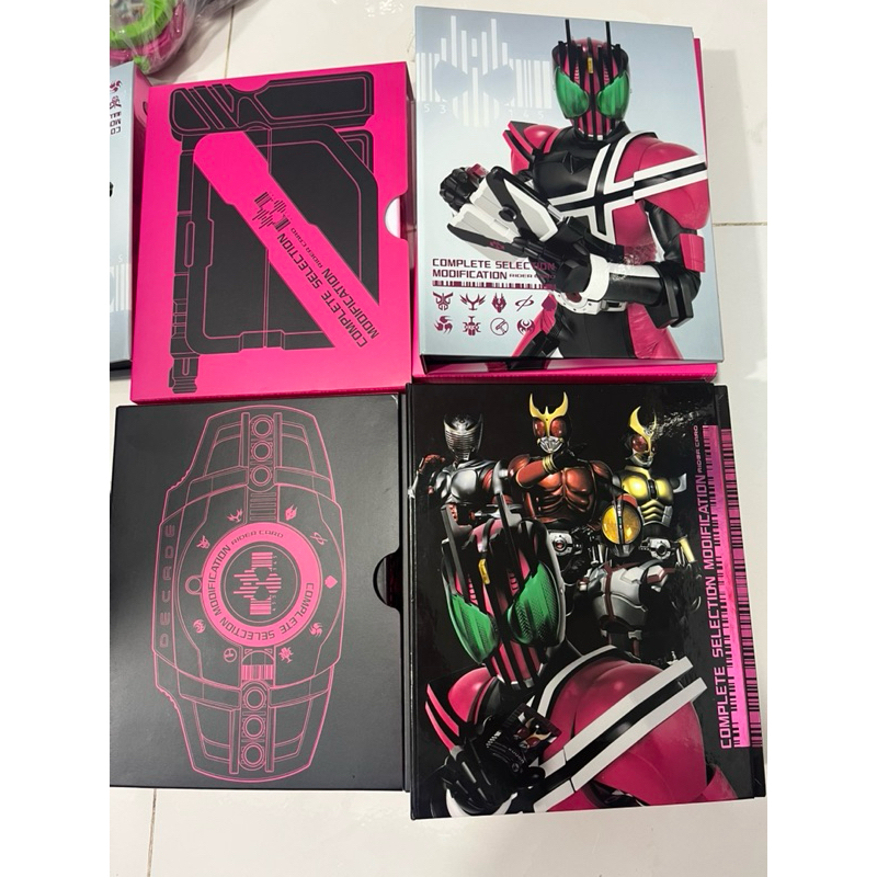 (2nd) Album CSM đựng card Decade, Diend (không card) Bandai giá thanh ...