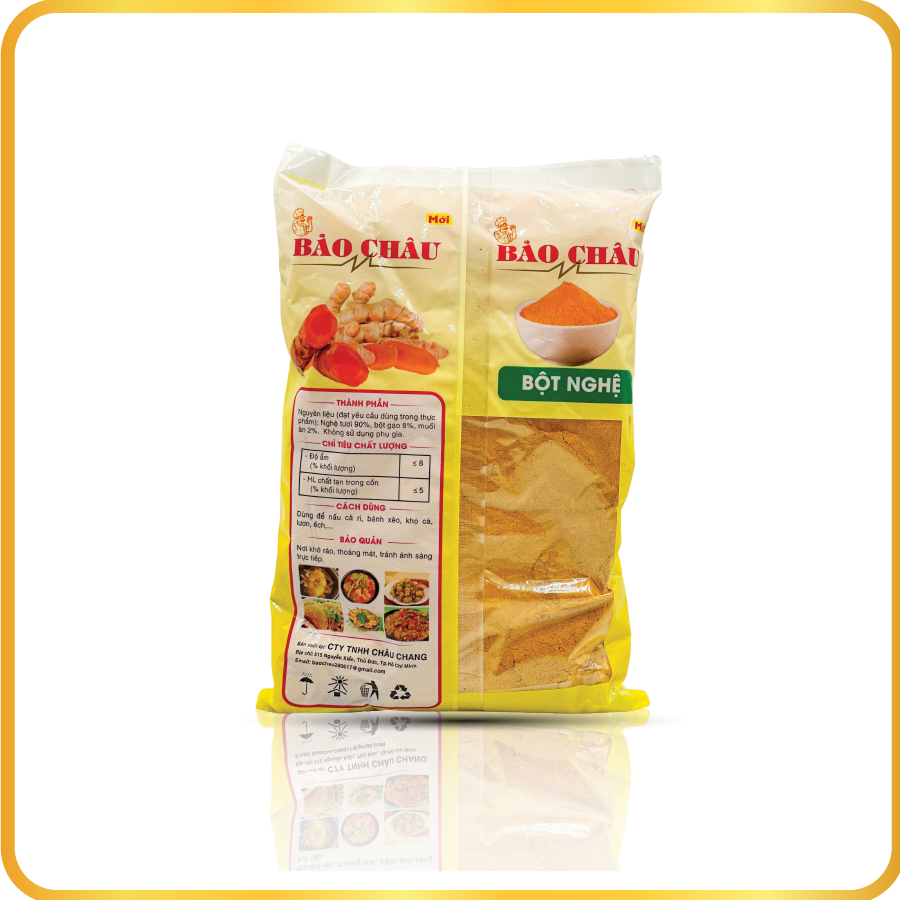 Bột nghệ (cà ri nghệ) Bảo Châu túi 500gr