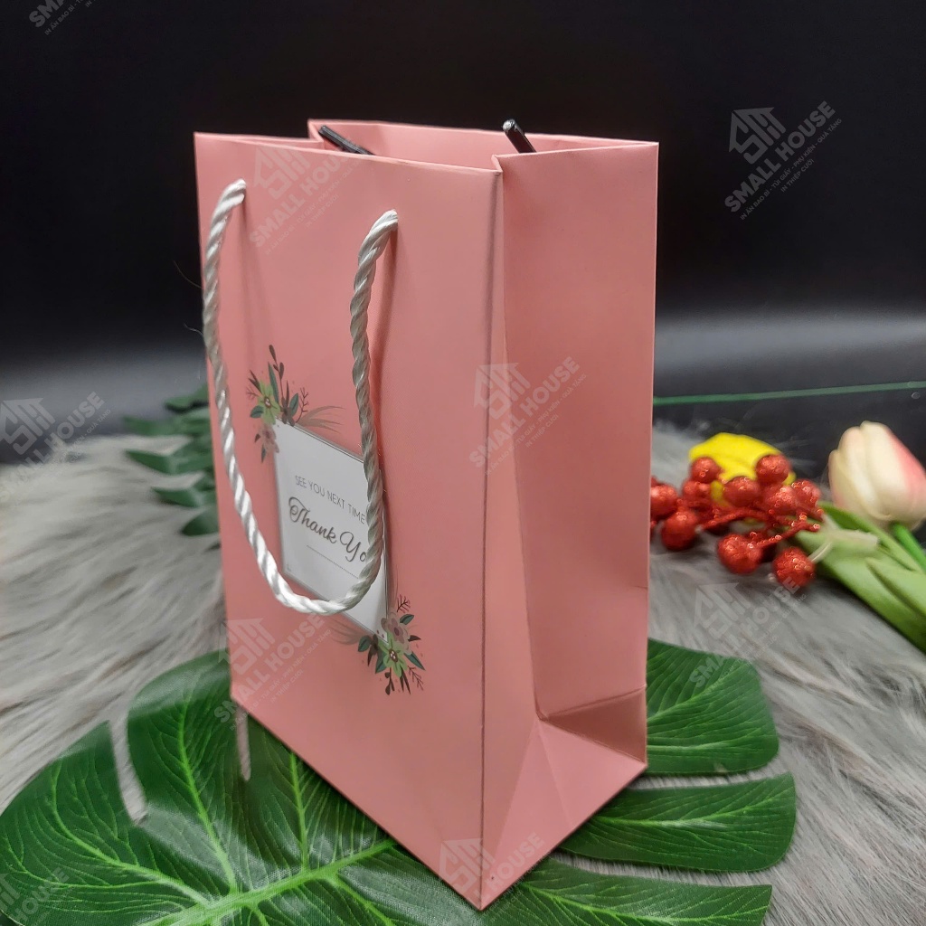 set 5 cái - Túi giấy đựng quà tặng mỹ phẩm son nước nước hoa