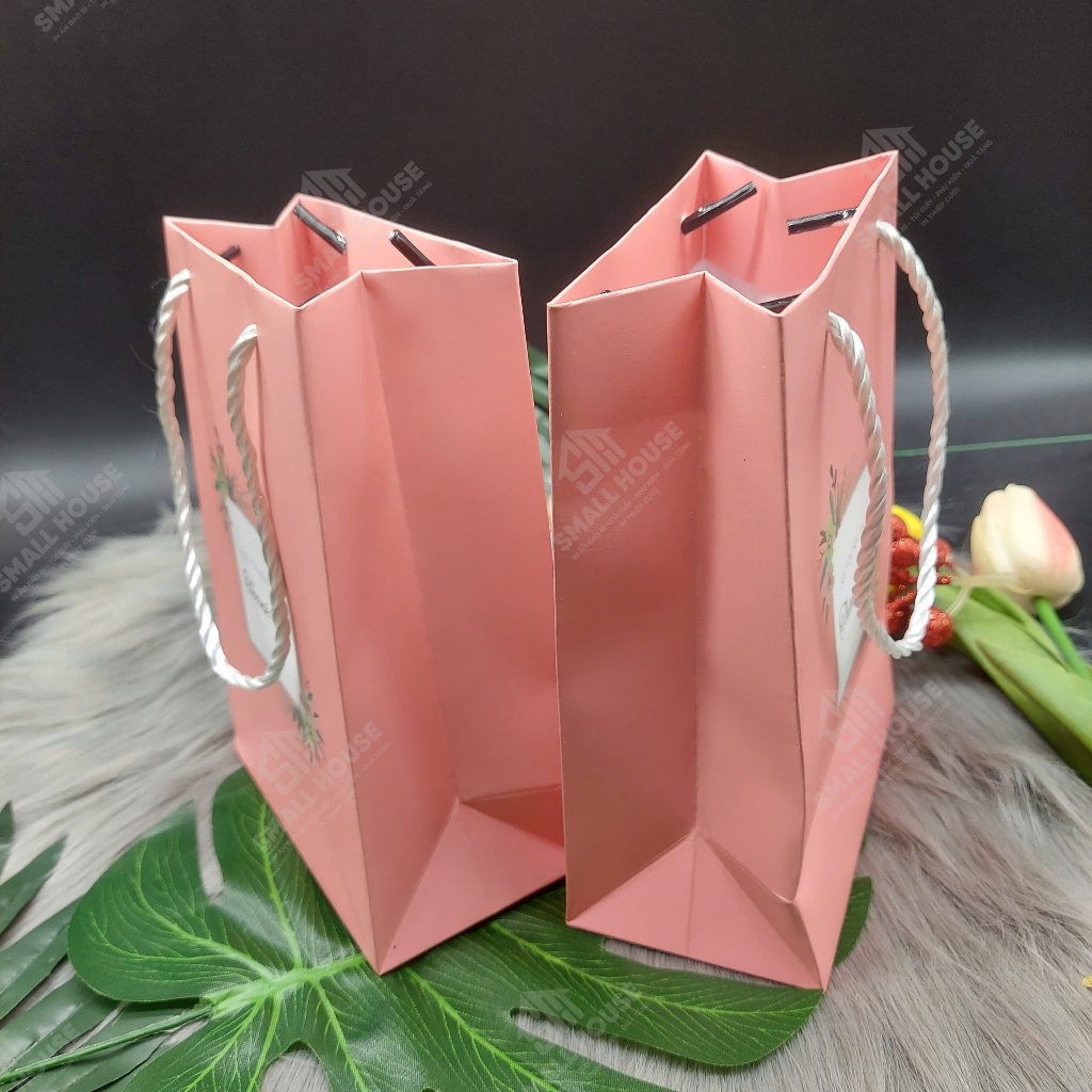 set 5 cái - Túi giấy đựng quà tặng mỹ phẩm son nước nước hoa