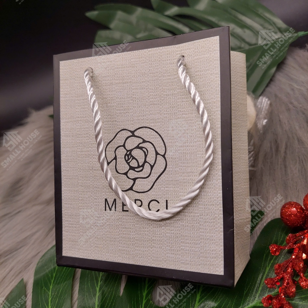 5 cái - Túi giấy mini đựng son môi mỹ phẩm nhỏ quà tặng quà cưới phụ kiện