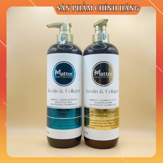 Cặp dầu gội xả MATTER 750ml (CHÍNH HÃNG) Phục Hồi Ngăn Tóc Gãy Rụng