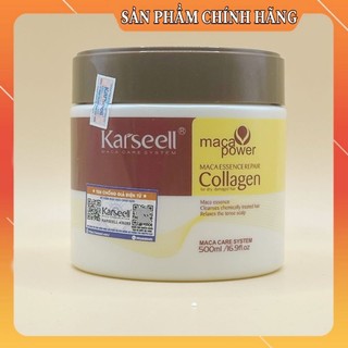 Kem hấp ủ tóc COLLAGEN KARSEELL 500ml (CHÍNH HÃNG) Phục Hồi Ngăn Tóc Gãy Rụng , Siêu Mềm Mượt Tóc