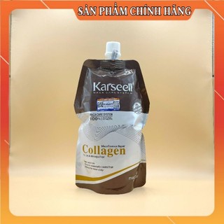 [Hàng Chuẩn] Kem hấp ủ tóc COLLAGEN KARSEELL 500ml Phục Hồi Ngăn Tóc Gãy Rụng , Siêu Mềm Mượt Tóc