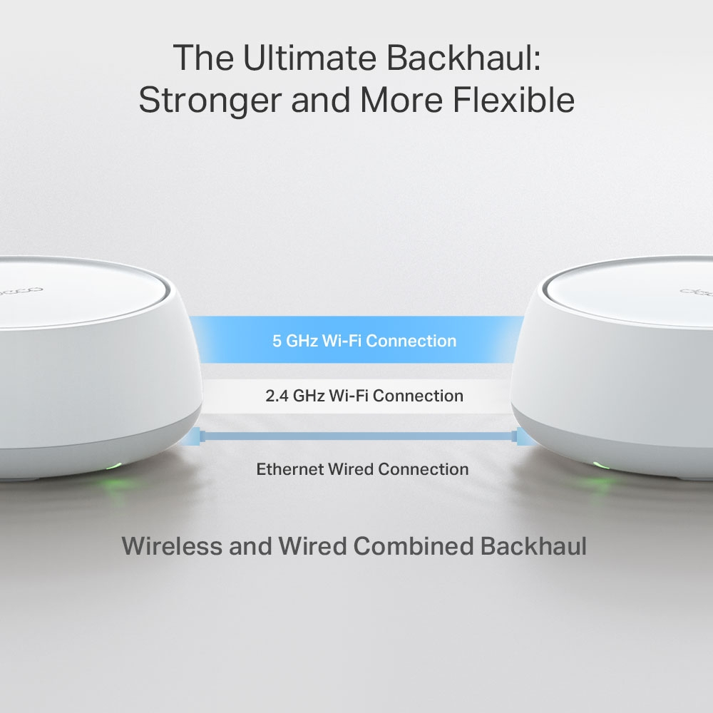 Bộ phát WIFI Mesh TP-Link Deco BE25 | WIFI 7 BE5000 2 băng tần 2.4 & 5Ghz | Dễ cài đặt | Phủ sóng rộng | Bảo hành 2 năm | BigBuy360 - bigbuy360.vn