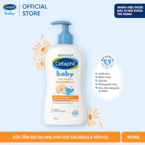 Sữa Tắm Gội Toàn Thân Centaphil Baby 400ml