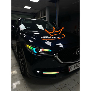 Decal dán đèn Mazda CX5, CX8 2018-2022 (1 bộ)