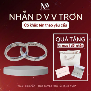 Couple Rings, engravable by nene.storeee