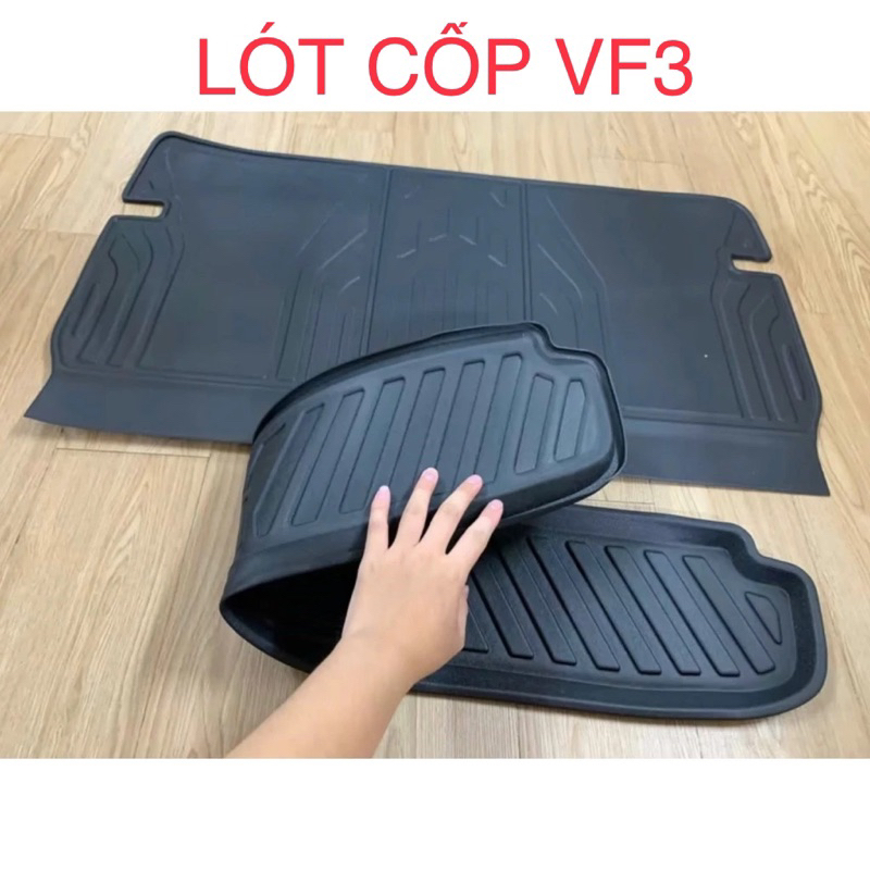 Lót cốp xe Vinfast VF3 nhựa TPE nguyên sinh loại I
