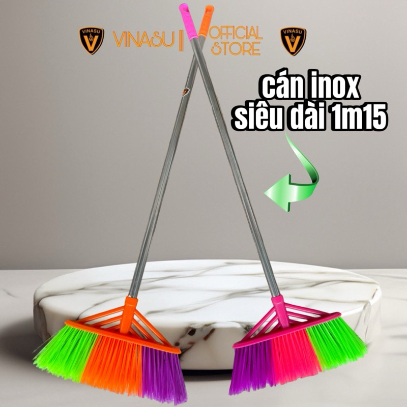 CHỔI QUÉT NƯỚC XƯƠNG CÁ - LOẠI 1 CÁN DÀI