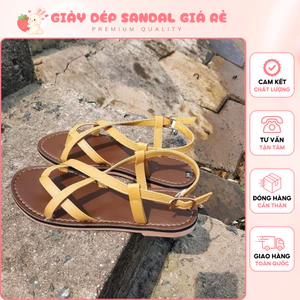 Giày Sandal Nữ Thời Trang Học Sinh Dép Sandal Xỏ Ngón Dây BúN Đế Cao Dành Cho Nữ, Dép Đi Êm Chân, Dép Nữ Hot Trend