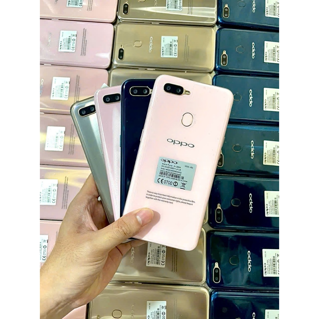 [Chính hãng] Điện thoại Oppo A5s 4GB/64GB nguyên zin đẹp keng kèm cường lực, ốp lưng BH 06 tháng