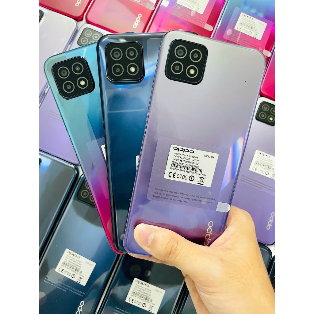 [Chính hãng] Điện thoại Oppo A73 5G 8GB/128GB nguyên zin đẹp keng Full chức năng kèm ốp lưng, cường lực BH 06 tháng