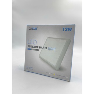 Đèn Led Ốp Nổi CLISUN | Đèn Led Trần Ốp Nổi Tròn Vuông ON12w Hiện Đại, Tuổi Thọ Cao 30nh, Hiện Đại