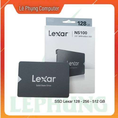 Ổ Cứng SSD LEXAR NS100 Dung Lượng 128GB / 256GB / 512GB - Ổ