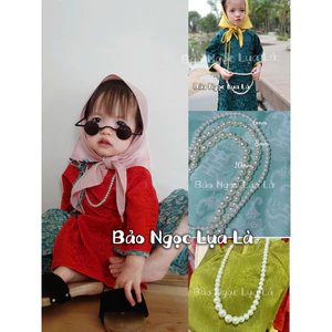 Dây Chuyền Vòng Cổ Ngọc Trai Nhân Tạo Cho Bé