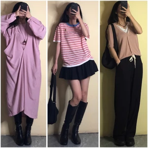 Đầm váy 2hand dáng dài xoè bồng bềnh, hoa nhí voan lưới đa phong cách update 10.12 April6 clothing