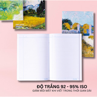 Vở Kẻ Ngang B5 Tập Sinh Viên 80/120 Trang Classmate, Bìa Van Gogh Chống Nước, Vở Học Sinh Dùng Ghi Chép, Ghi Bài