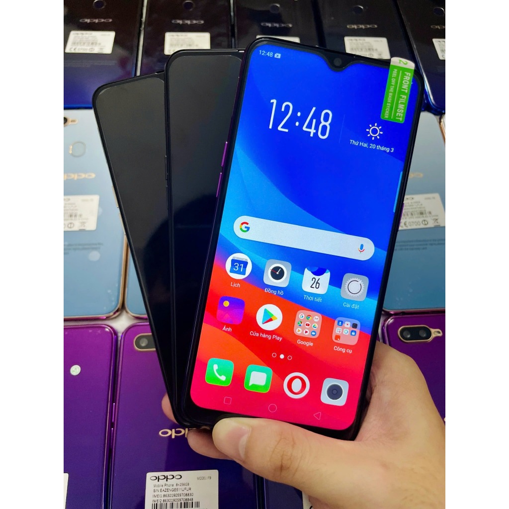 [Chính hãng] Điện thoại Oppo F9 Pro 6GB/128GB nguyên zin đẹp keng Full chức năng kèm cường lực, ốp lưng BH 06 tháng