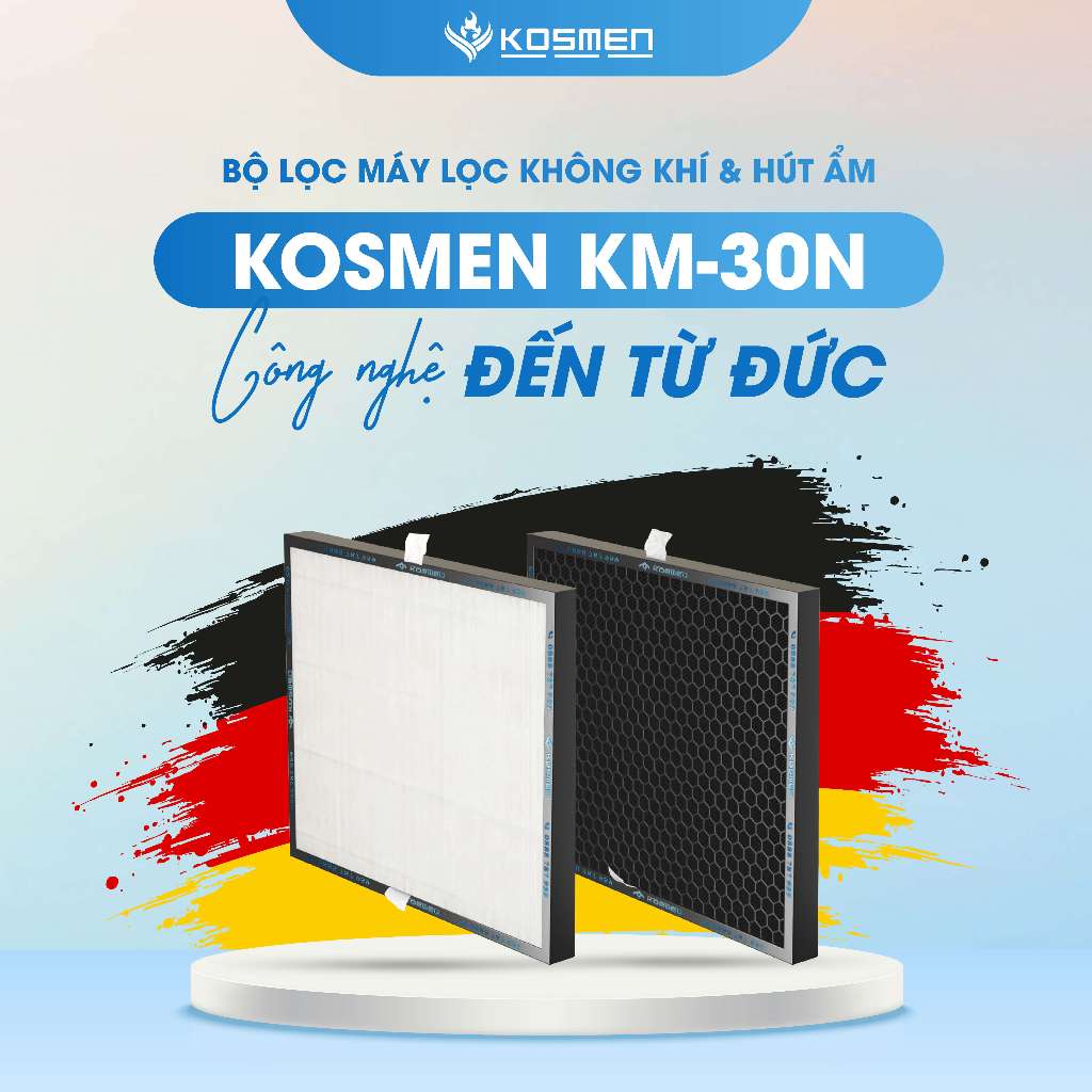 Ảnh Lõi Lọc Không Khí Kosmen KM-30N Bảo Vệ Toàn Diện Sức Khỏe Gia Đình - Hàng Chính Hãng 2