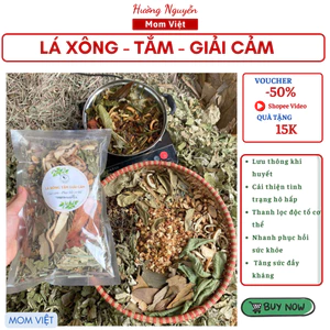 LÁ XÔNG TẮM THẢO DƯỢC GIẢI CẢM, PHỤC HỒI CƠ THỂ, TĂNG SỨC ĐỀ KHÁNG