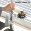 GIÁ ĐỠ INOX BỒN RỬA CHÉN - Gắn Vòi Rửa Treo Miếng Rửa Chén Tiện Lợi
