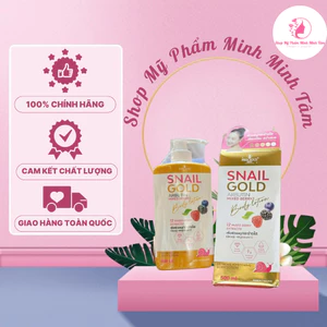 Kem Dưỡng Trắng Body Snail Gold Lotion Precious Skin 500ml Thái Lan