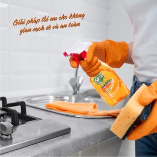 Nước lau bếp S.P.Ca Premium 450ml đa năng khử mùi hiệu quả  - SPCa000047