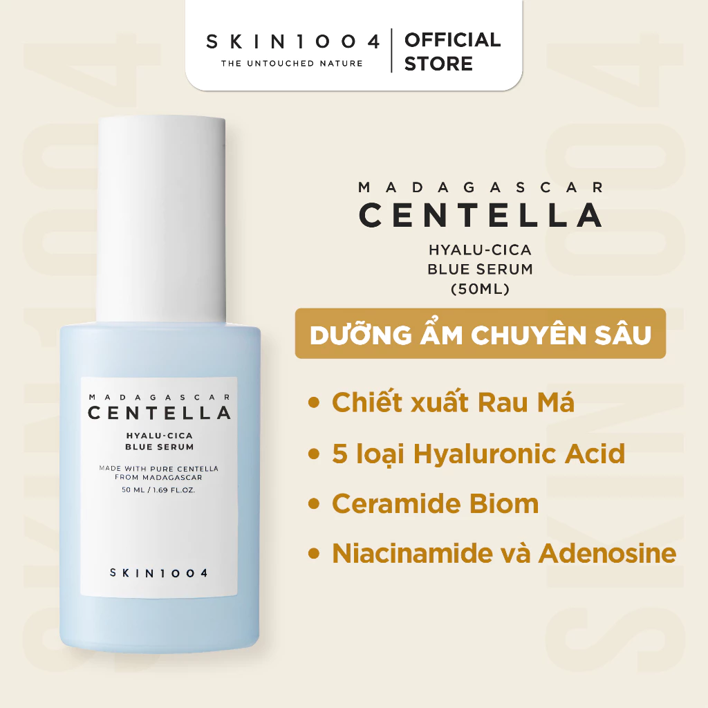 SKIN1004 Madagascar Centella Hyalu-cica Blue Serum 50ml